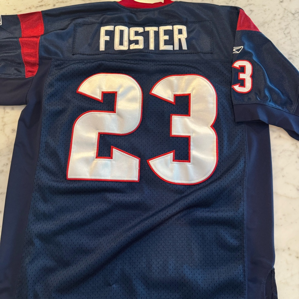 Kids football jersey Foster Texans XL
